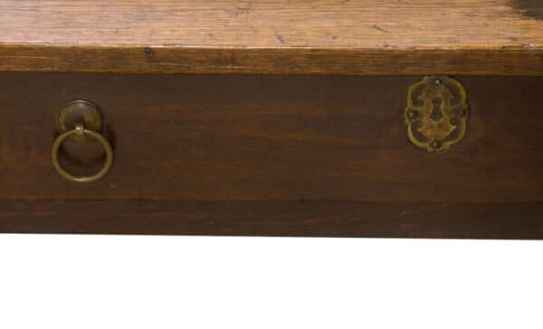 18thc oak side table Antique Furniture 5