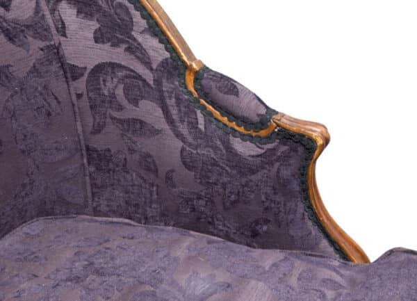 19thCentury walnut daybed - Image 3