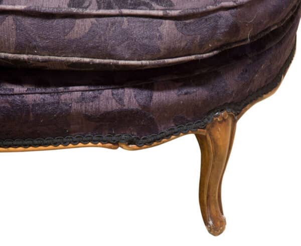 19thCentury walnut daybed - Image 8