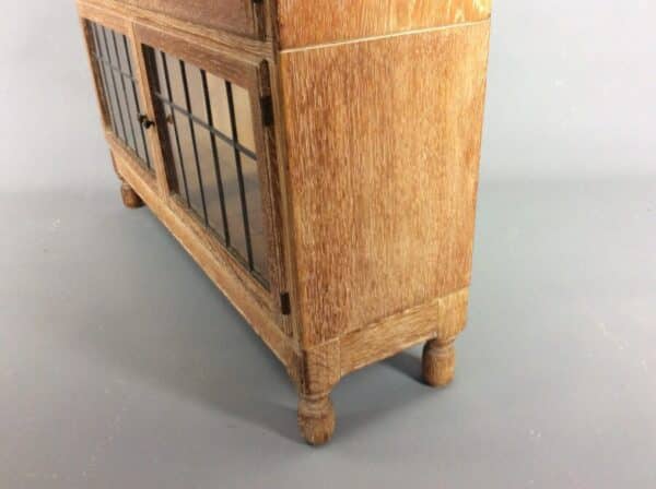 Minty of Oxford Limed Oak Bookcase bookcase Antique Bookcases 5