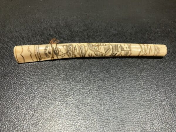 Japanese carved Bone Knife