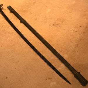 Sword & scabbard Victorian British Officers Antique Swords