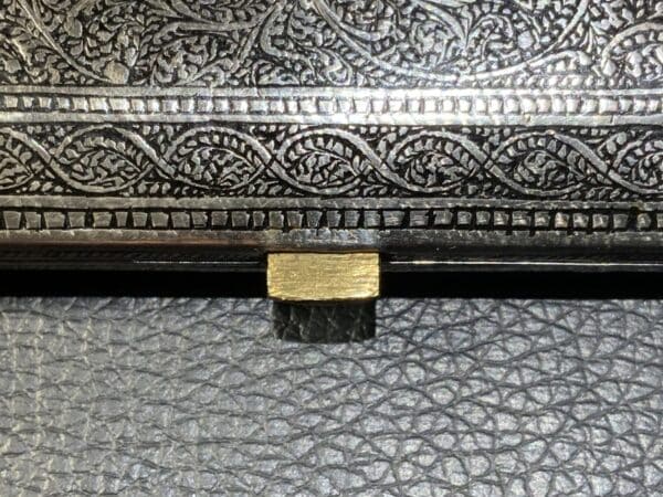 Indian Mogul’s Silver Cigarettes Case “ Tiger Hunt Scenes ‘ engraved - Image 13