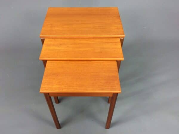 Mid Century McIntosh Nest of Tables McIntosh Nest of Tables Antique Furniture 5