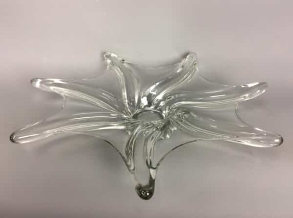 Mid Century French Art Glass Splash Bowl