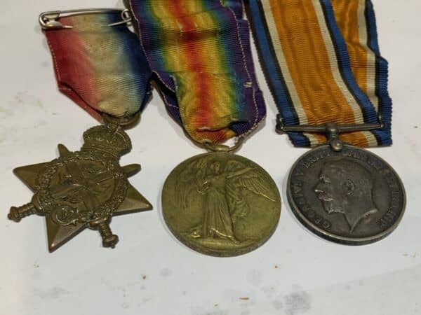 Notts & Derby Soldiers medals from The Great War military Antique Collectibles 3
