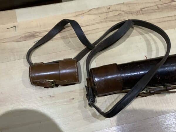 Victorian Leather cased and bound sectional Telescope - Image 3