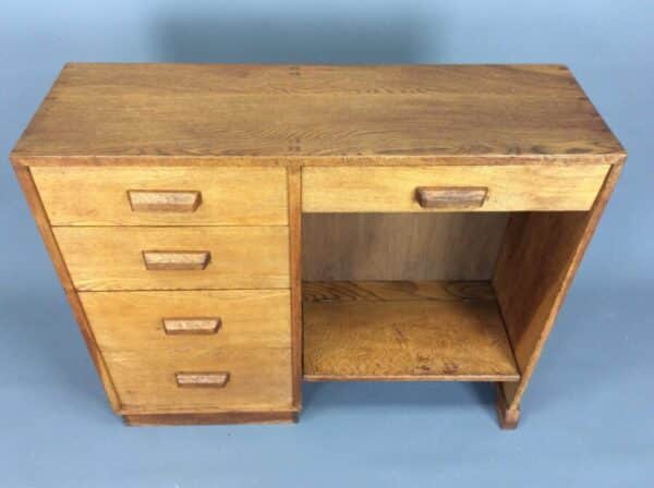 Cotswold School Oak Writing Desk Cotswold School Oak Writing Desk Antique Desks 3