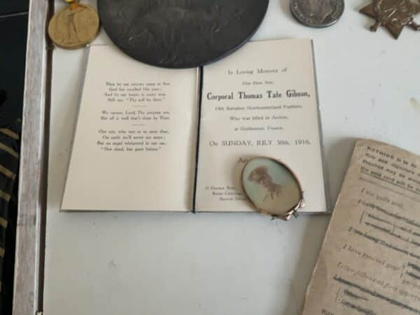1WW medals Group to two Brothers and Brother in-law Antique Collectibles 15