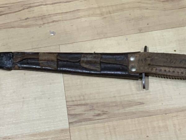 Commando dagger and leather scabbard William Rogers Sheffield 2WW - Image 16