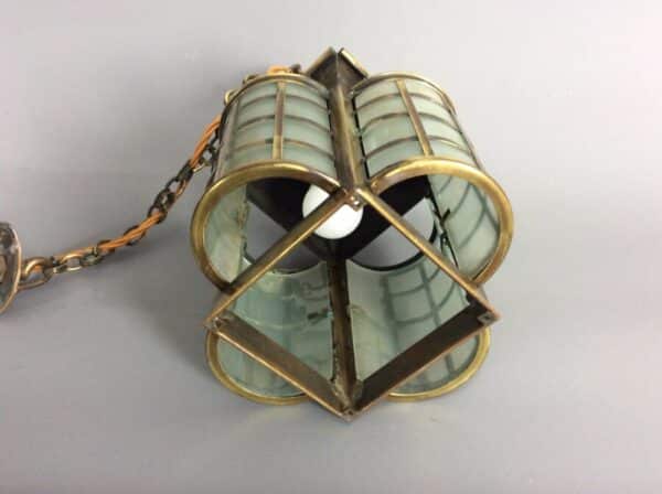Arts and Crafts Brass Lantern - Image 9
