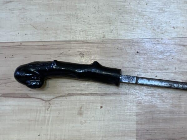 SOLD Irish Blackthorn walking stick sword stick with double edged blade - Image 28