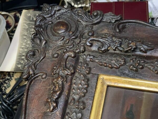 Painting Dutch Masterpiece oil on copper in quality frame - Image 18