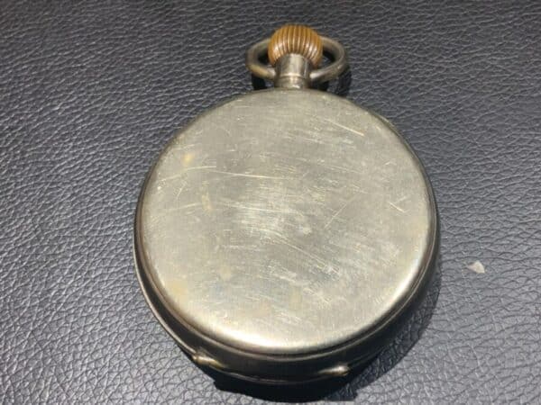 Pocket watch steel cased Goliath type Antique Jewellery 4