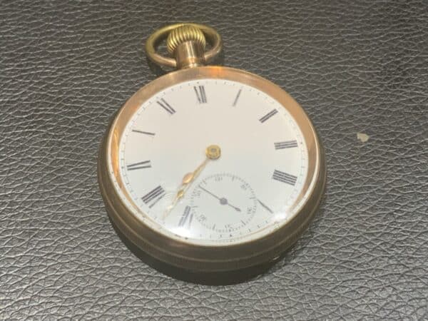 Pocket watch Coventry maker H Williamson gold filled case