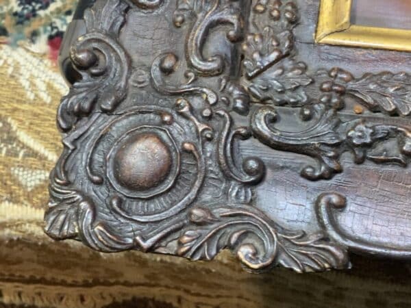 Painting Dutch Masterpiece oil on copper in quality frame - Image 17