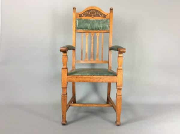 Arts and Crafts Armchair Arts and Crafts Antique Chairs 4