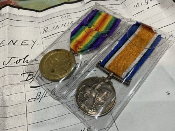 Gallipoli Pair, to Iniskilling Fusilier Antique Collectibles 5