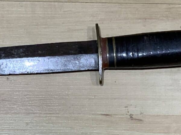Commando fighting knife and scabbard Antique Knives 27
