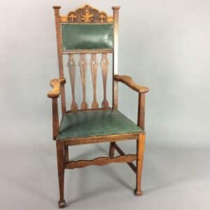 Arts and Crafts Armchair Arts and Crafts Antique Chairs