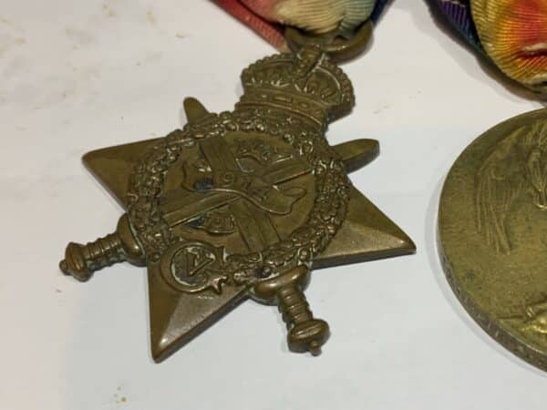 Notts & Derby Soldiers medals from The Great War military Antique Collectibles 4