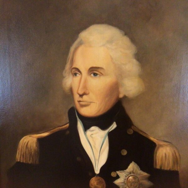 Admiral Lord Nelson After Lemuel Francis Abbott Oil Portrait Painting Naval Officer Battle Of Trafalgar Antique Art 5