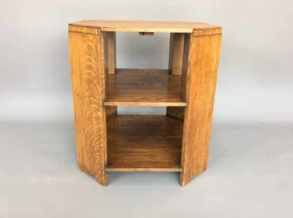 Heals Oak Book Table Heals Oak Book Table Antique Furniture 3