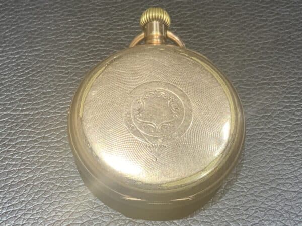 Pocket watch Coventry maker H Williamson gold filled case Antique Jewellery 4