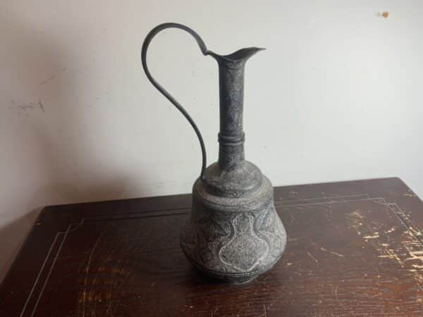 Persian Silver Ewer stunning work