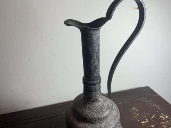 Persian Silver Ewer stunning work - Image 11