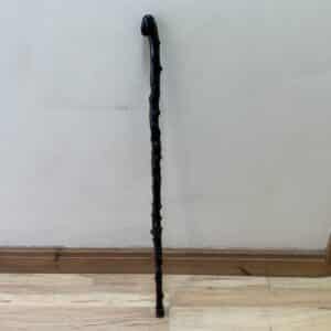 Irish Blackthorn walking stick sword stick with double edged blade Miscellaneous