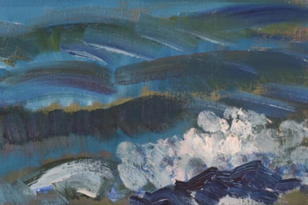 Post-Impressionist Style Seascape - Image 3