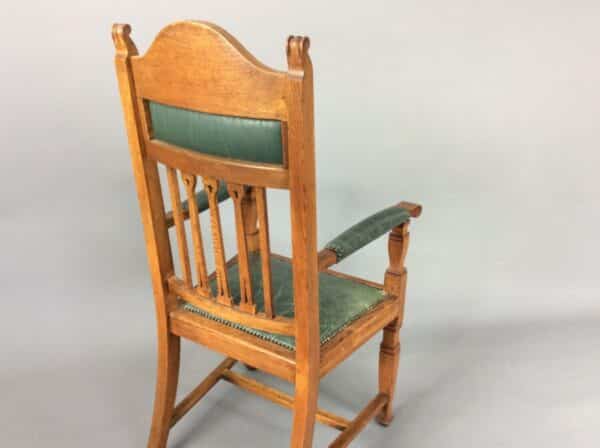 Arts and Crafts Armchair Arts and Crafts Antique Chairs 8