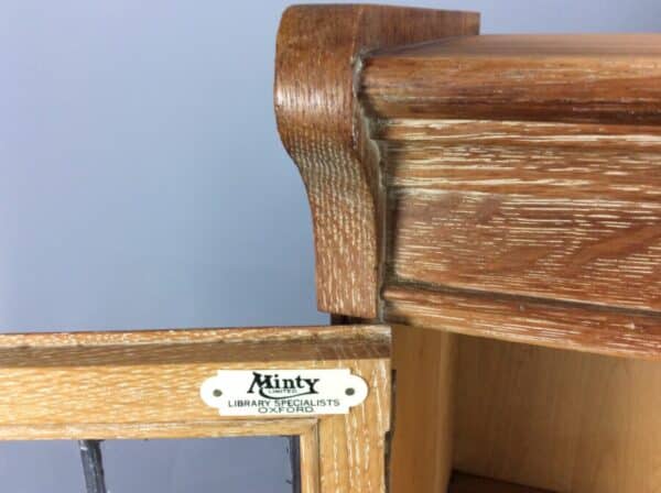 Minty of Oxford Limed Oak Bookcase - Image 2
