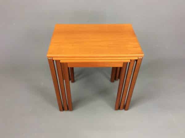 Mid Century McIntosh Nest of Tables McIntosh Nest of Tables Antique Tables 3