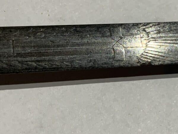 Masonic Double edged blade Gentleman’s walking stick sword stick - Image 23