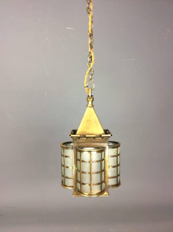 Arts and Crafts Brass Lantern - Image 6