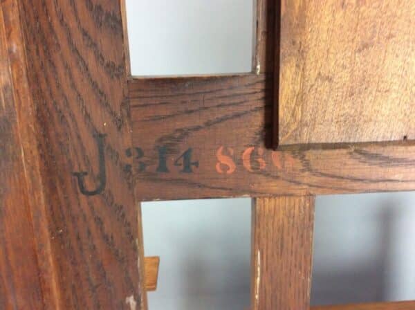 Arts and Crafts Oak Hall Stand by Harris Lebus - Image 4
