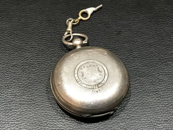 Pocket watch Coventry Maker Solid silver Chester hallmark Full Hunter case - Image 2