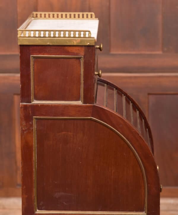 French Mahogany Roll Top Pot Cupboard SAI2590 - Image 9