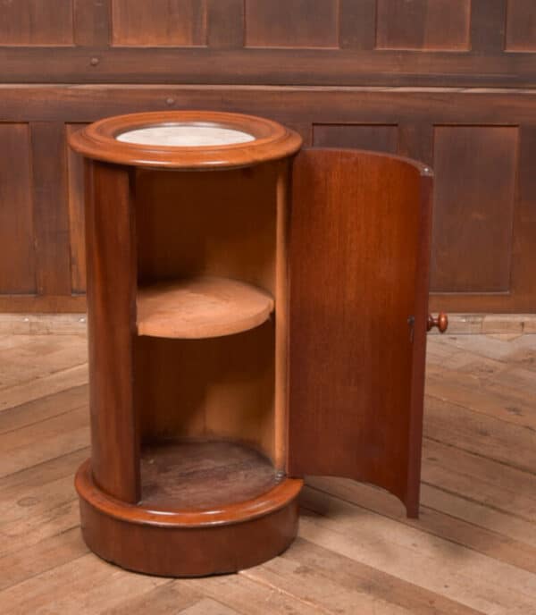 Victorian Mahogany Bedside Cabinet/ Pot Cupboard SAI2588 - Image 3