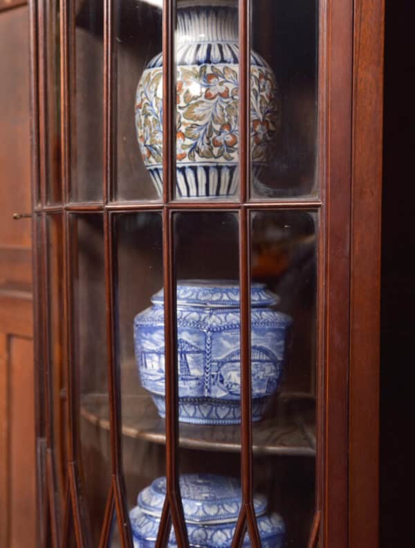 Edwardian Bow Front Corner Cabinet SAI2583 - Image 11