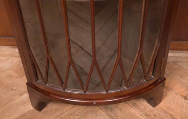 Edwardian Bow Front Corner Cabinet SAI2583 - Image 6