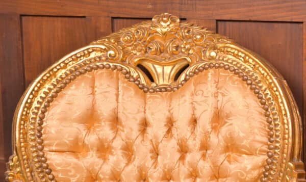 Pair of Gilt Arm Chairs SAI2584 - Image 8