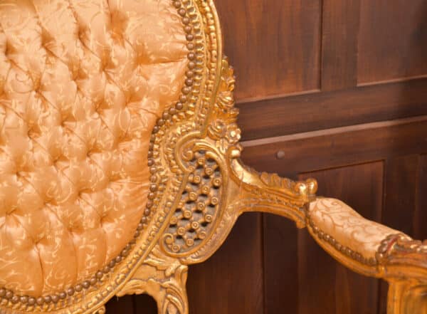 Pair of Gilt Arm Chairs SAI2584 - Image 10