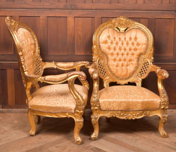 Pair of Gilt Arm Chairs SAI2584 Antique Chairs 13