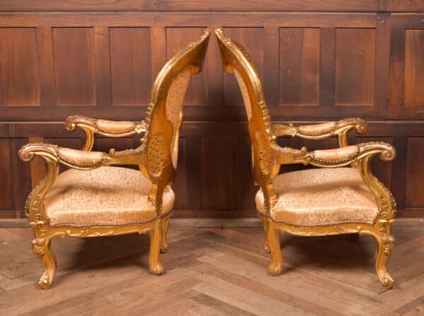 Pair of Gilt Arm Chairs SAI2584 - Image 14