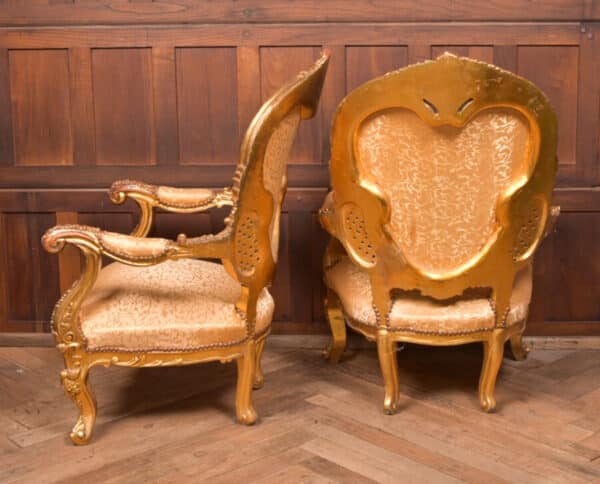 Pair of Gilt Arm Chairs SAI2584 - Image 15