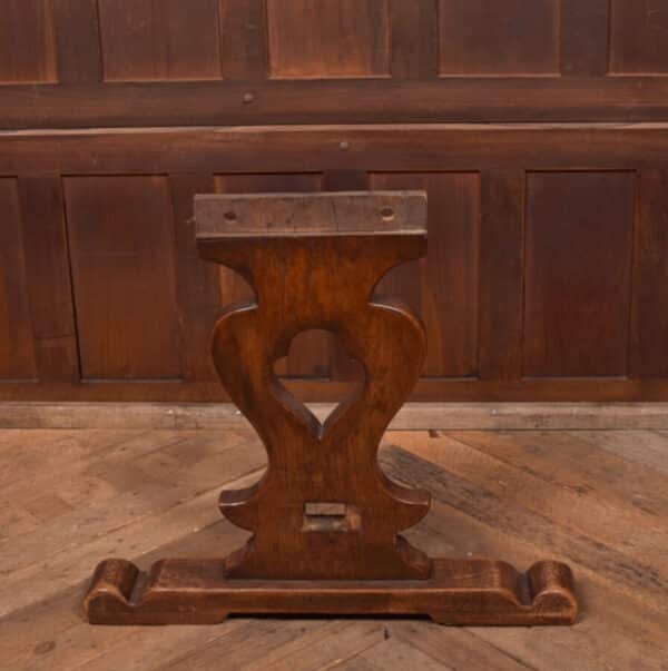 Edwardian Oak Refectory Table SAI2585 - Image 10