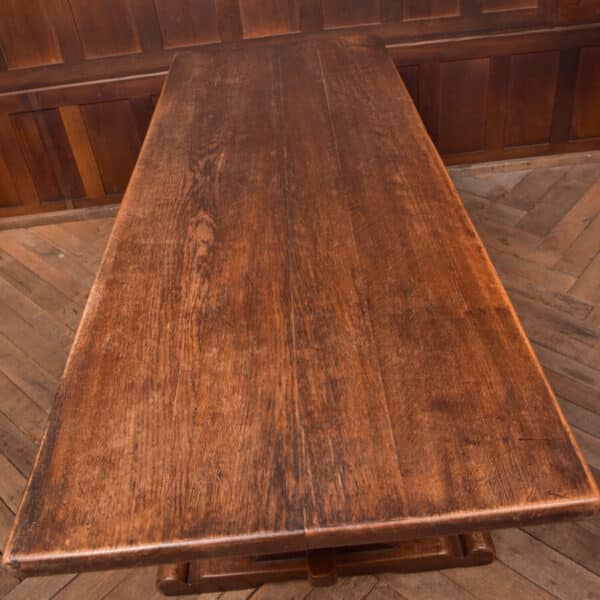 Edwardian Oak Refectory Table SAI2585 Antique Tables 6